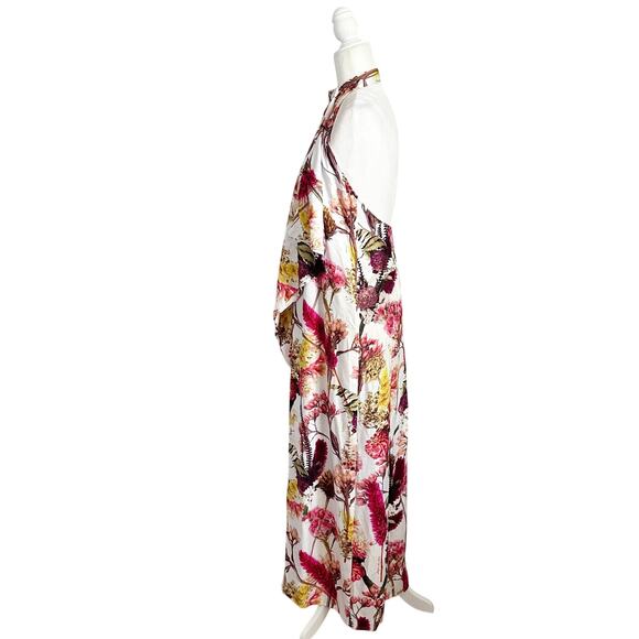 Agua De Coco Wrap Halter Cover Up Maxi Dress Small NWT - Picture 8 of 14